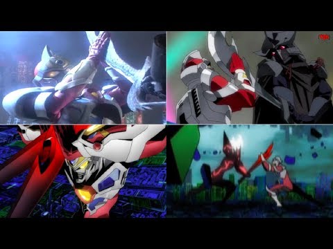 GRIDMAN BREAKS KHAN DIGIFER'S & ALEXIS'S SWORDS l グリッドマンがカーンデジファーとアレクシス 剣を破る (1993-2018)