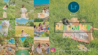 Midsummer Inspired Preset | Lightroom Preset | Free Lightroom Preset screenshot 3