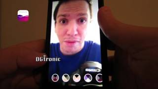 iPhone App Review -  ModiFace Live screenshot 4