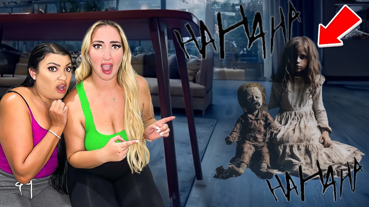 WE HEARD CREEPY LAUGHS IN THE MIDDLE OF THE NIGHT...