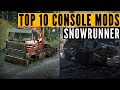 Top 10 SnowRunner CONSOLE mods