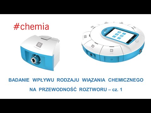 SENSE DISC - Badanie wpływu rodzaju wiązania chemicznego na przewodność roztworu – cz. 1 z 2