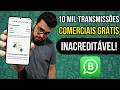 WHATSAPP BUSINESS: COMO FAZER 10 MIL TRANSMISSÕES COMERCIAIS GRÁTIS (MÉTODO NOVO)