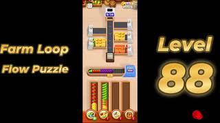 🎮 Farm Loop Level 88 | Flow Puzzle walkthrough | Solutionguruji