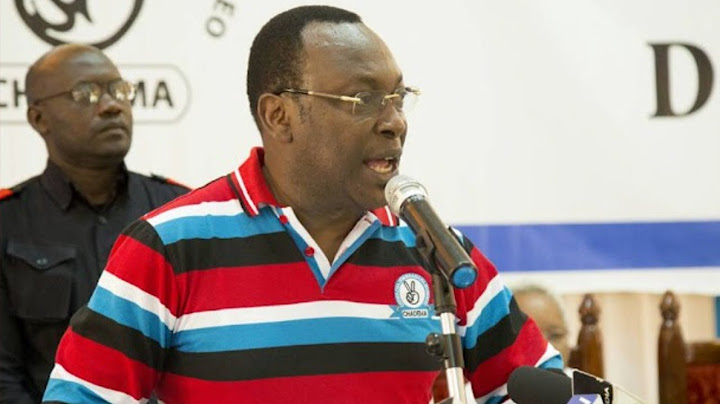 LIVE: CHADEMA WAFURIKA, MBOWE ANATOA TAMKO