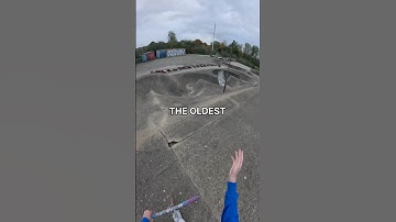 First ramp ever built…😳 #scooter #skatepark #skate #uk #bike #spanner #challenge