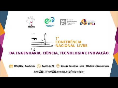 1ª Conferência Nacional Livre da Engenharia, Ciência, Tecnologia e Inovação