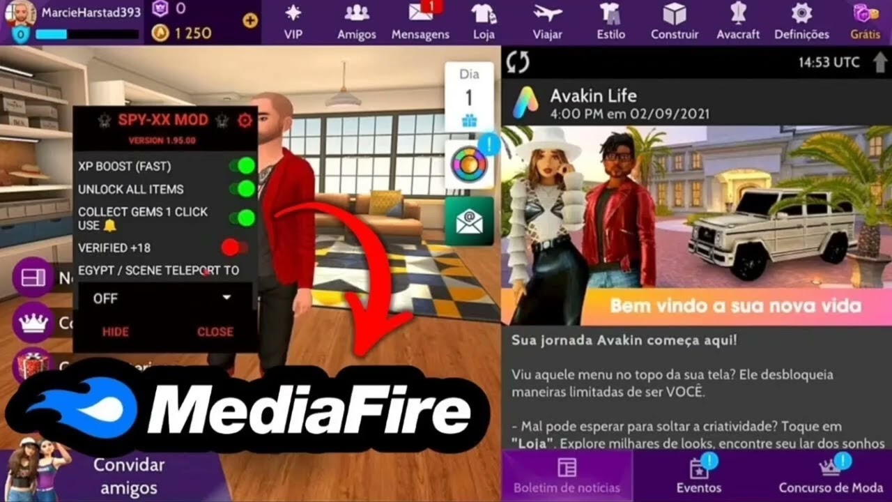 ⚡Save Data 2.016.00⚡Avakin Life Mod Menu Mod Apk VIP XP Boost Visible Clothes Safe No Ban 2026