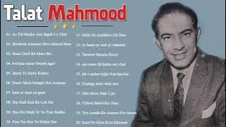 Talat Mahmood Hindi Hit Songs 2021 Latest Talat Mahmood Romantic Songs - Best Indian Music 5