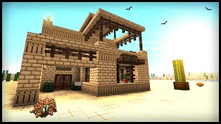 How To Build a Middle Eastern Desert House  Minecraft Tutorial