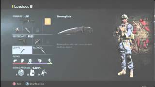 COD Ghosts:  Quickscoping Class Setup Guide