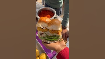 Famous Vadapav street food #shorts #vadapav #youtubeshorts