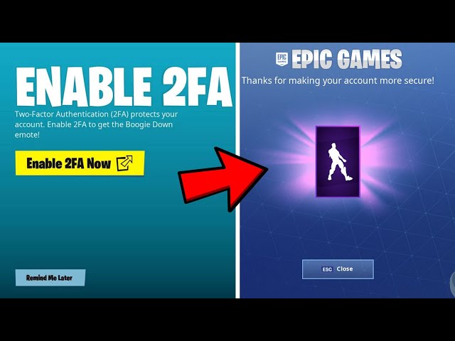 How to Enable Fortnite 2FA (Free Emote!)