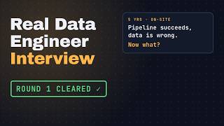 Real Data Engineer Interview F2F (5 YOE) at Apexon Hyderabad: Round 1 Cleared + Better Answers