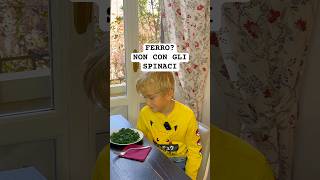 Ferro? Non negli spinaci!!!
