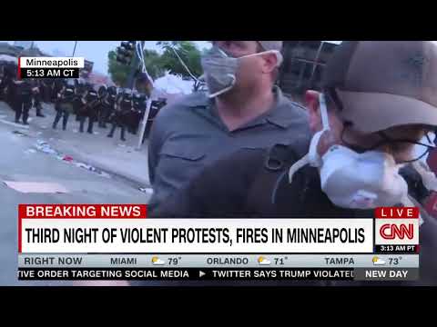 Minnesota cops arrest reporter and entire camera crew on live TV..