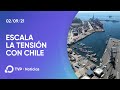 Escala la tensión con Chile: impidieron desembarcar a tripulantes de la Fragata Libertad