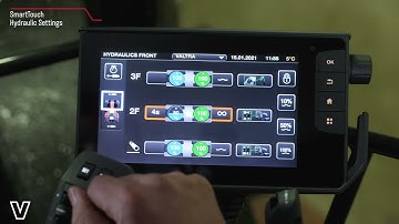 Valtra SmartTouch - Hydraulic Settings
