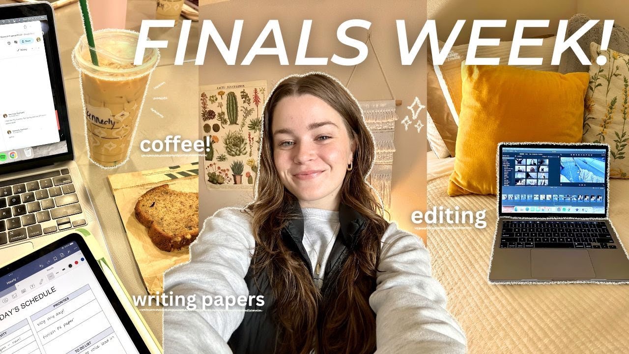 PRODUCTIVE COLLEGE VLOG🎧vlogmas 2023, writing an 8 page paper, going to the gym, I almost fainted??