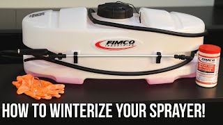 How to Winterize Your FIMCO Sprayer | Step-by-Step Guide