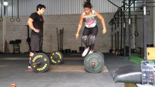 Qualifier Double IG wod 1 Gabriela e Thulio