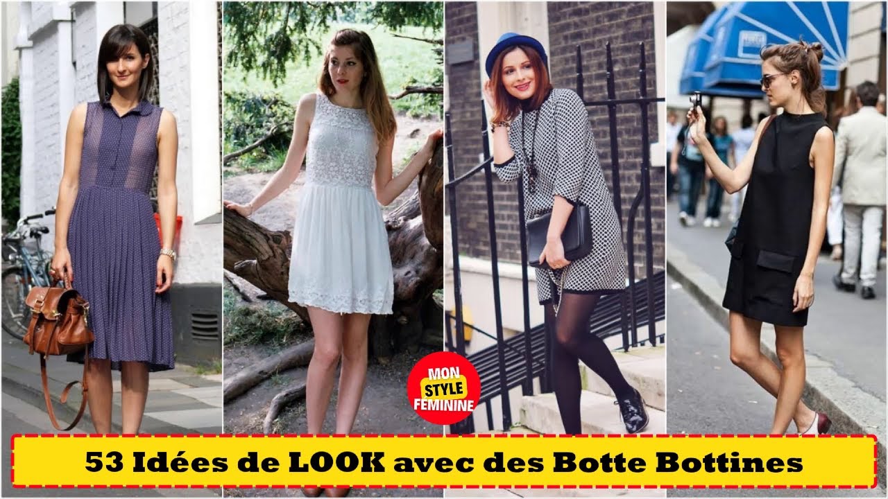 Idées de LOOK avec des Bottes | Tenue Avec Bottines Chic et Décontractée