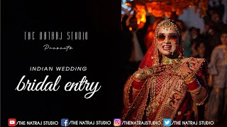 Indian Wedding Bride Entry | Saiyaan Superstar | Prashansa & Praveen | The Natraj Studio & Films