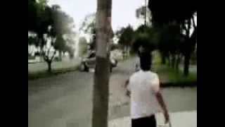 Motorcycle accident - Disaster Movie - Crash with a Car