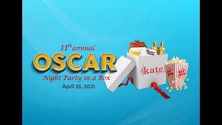 Official Welcome To The Kates Virtual Oscar Night Party In A Box