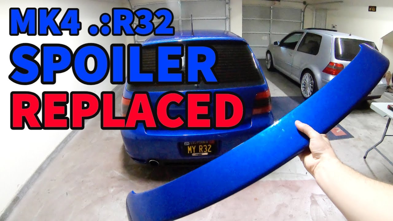 Golf 4 R32 GTI Spoiler Heckspoiler spoiler