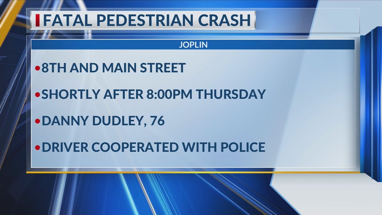 Man fatally hit by car while crossing Joplin's Main Street - YouTube