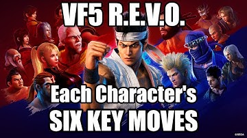 VF5 R.E.V.O. - Each Character