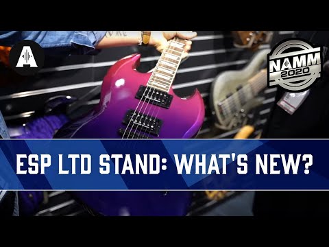 The ESP LTD Stand - Full Walkthrough! - NAMM 2020