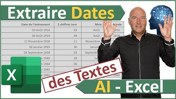 Extraire les dates des textes avec l