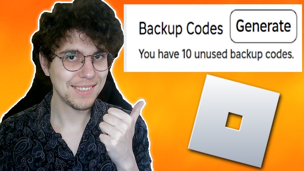 How To Find Roblox Backup Codes YouTube
