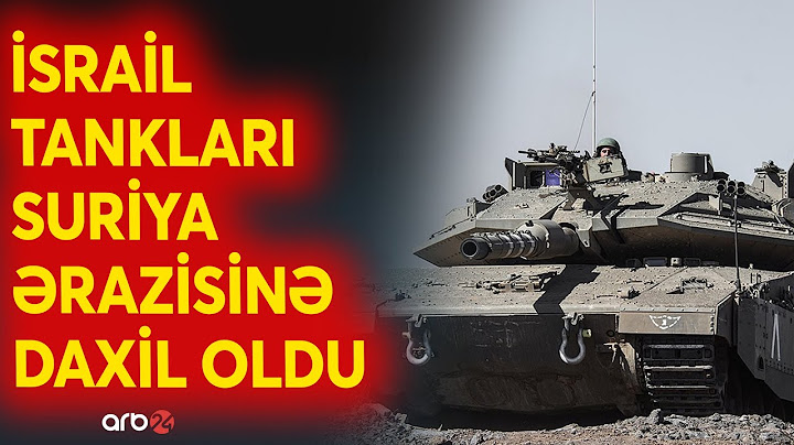 SON DƏQİQƏ! İsrail Suriyanın paytaxtına hücum etdi: Hərbçilər "bufer zona"nı keçdilər - CANLI