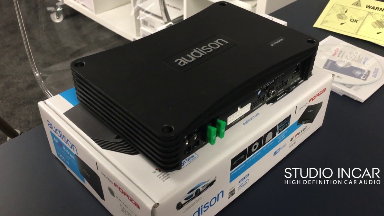 Audison AP F8.9BIT FORZA - UNBOXING - YouTube