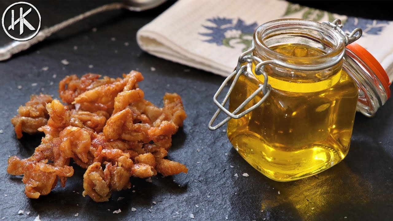 How to make Chicken Oil (Schmaltz) & Chicken Crackling Keto
