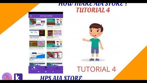 Aia Store Making // Tutorial 4 // Aia File Data Full View // #appkoder #kartikparmar