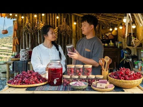 We Turned Fresh Mountain Fruit Into Homemade Wine!