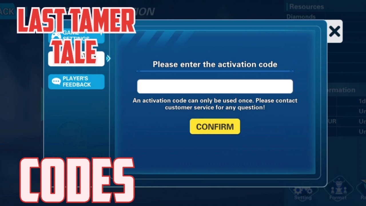 Last Tamer Tale Codes | 2024 August New - YouTube