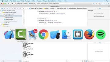 ios 11 Developer Course Tutorial - App Location Aware Part 37