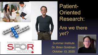 Absporu Virtual Institute 2020 Keynote By Dr. Brian Goldman Excerpts