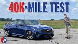 What We Learned After Testing a Cadillac CT5V Blackwing Over 40,000 Miles | Car and Driver