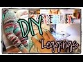 DIY Sewing Tutorial How to Make Leggings EASY