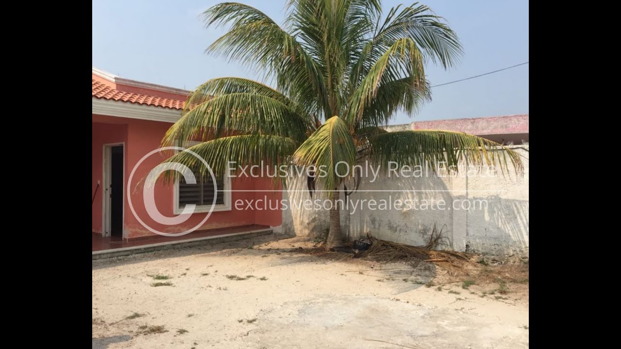 HOUSE FOR SALE IN CHELEM 2 BEDRS/2BATHRS/POOL; WALLED BIG LAND; 2,800,000 PESOS YouTube