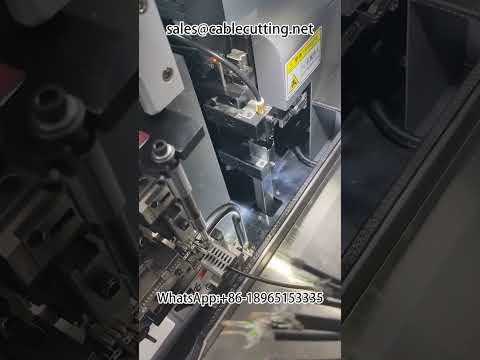 Ultra Short Wire Stripping and Beating Machine for FAKRA Harnesses