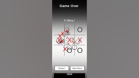 Class Tic tac toe game preview