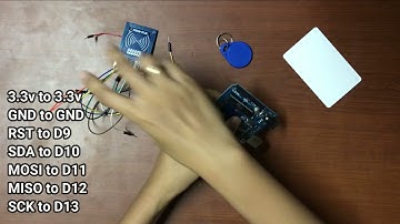 RFID Card Attendance System with Arduino