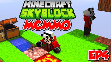 MCMMO Secrets to Success | EP4 | Ultimate Skyblock Mastery | Bedrock/Java